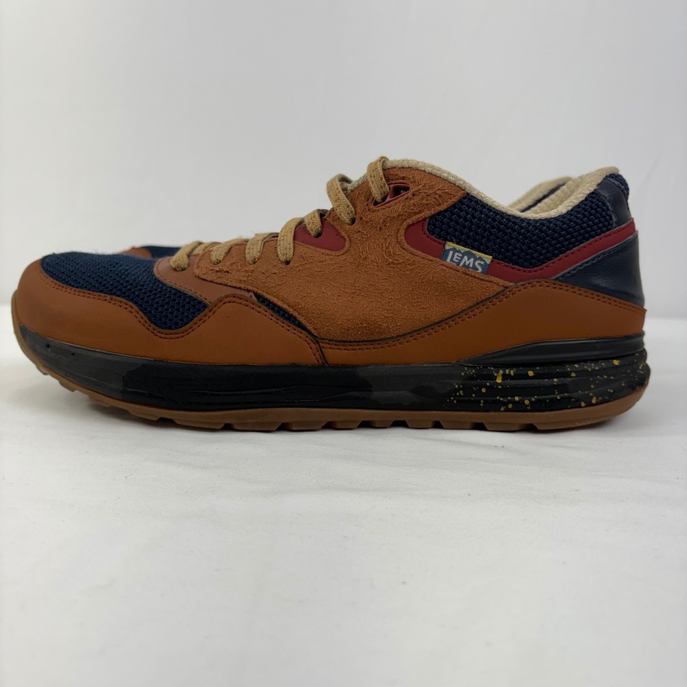 Lems Men's Trailhead Sequoia Brown Navy Hiking Shoes LM200115 Size 11
